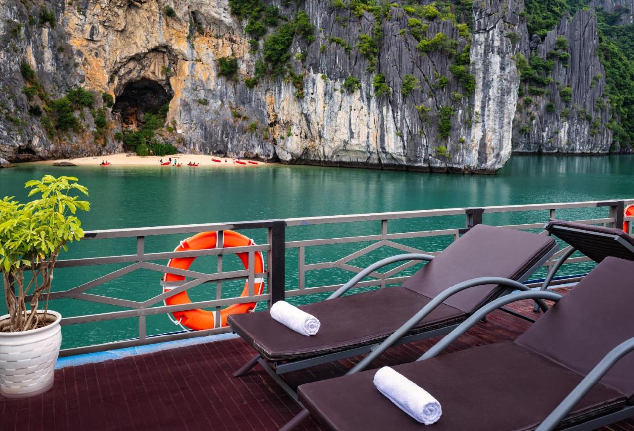 La Pandora Boutique Cruises Hotell Ha Long Exteriör bild