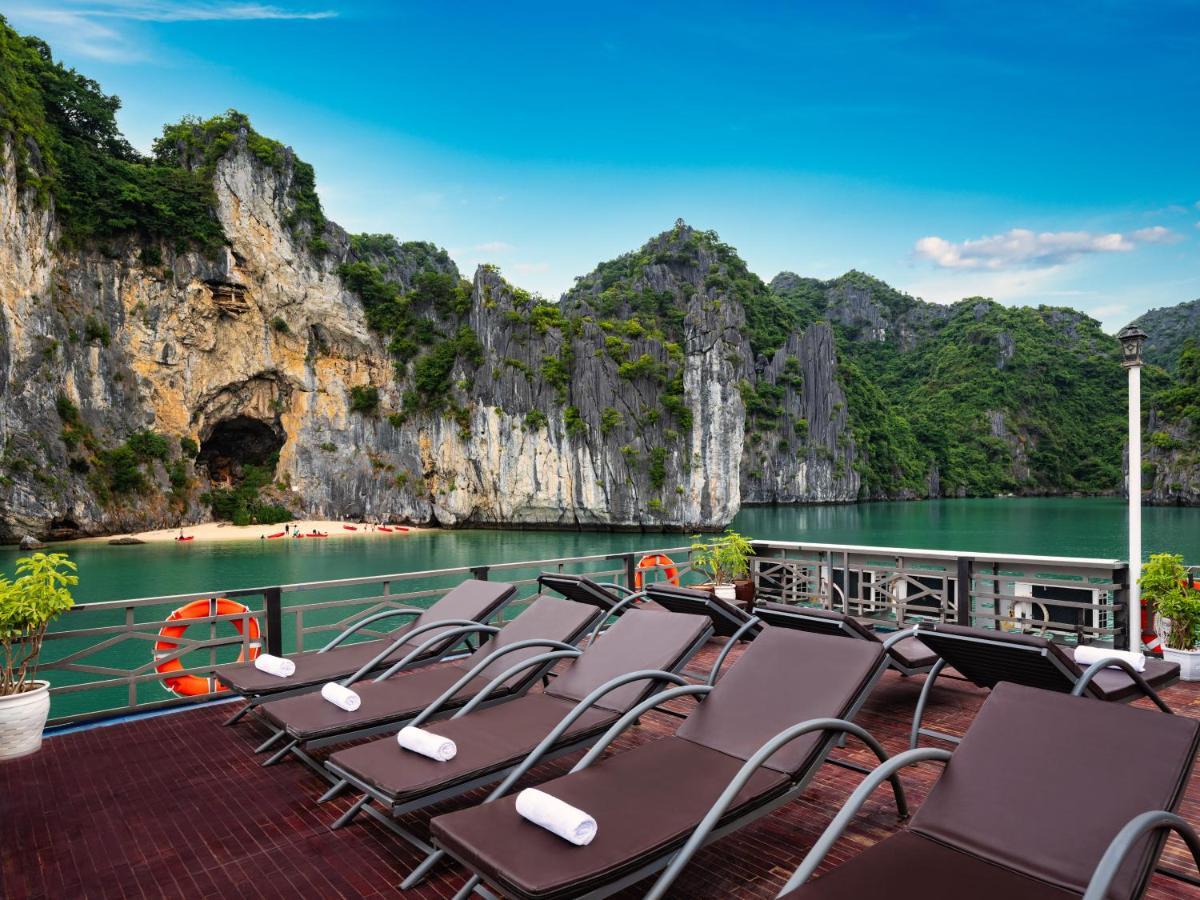 La Pandora Boutique Cruises Hotell Ha Long Exteriör bild